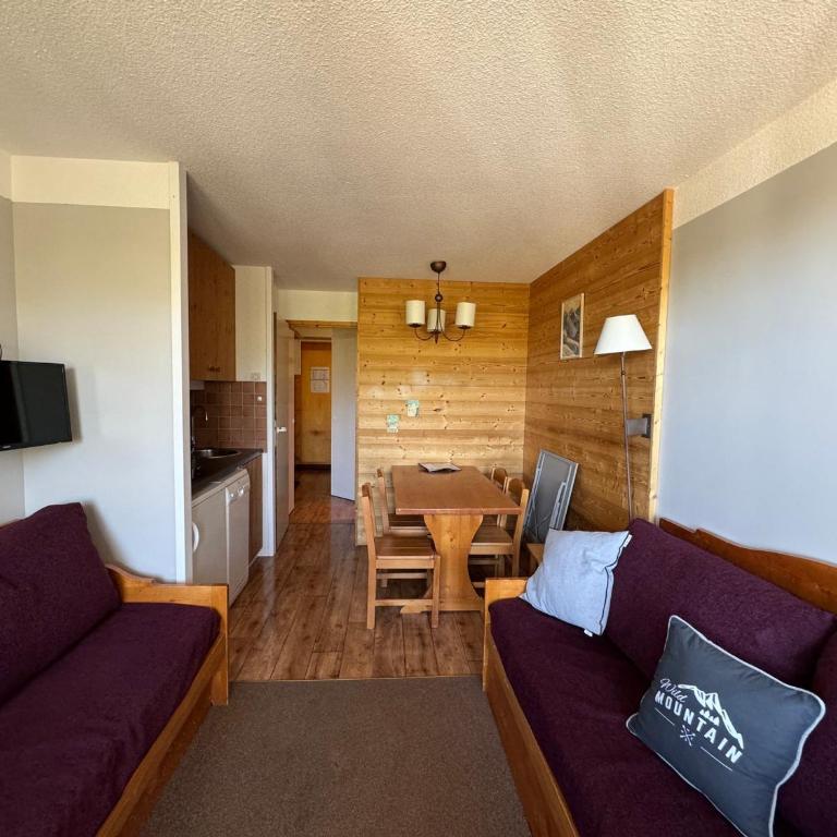 Studio avec accès pistes, vue pistes, 4 pers, casier à skis - Monolocale - 10