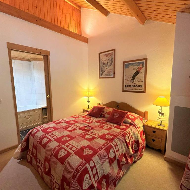 Appartement 4 pièces ski aux pieds, cheminée, piscine, Méribel, 6-8 pers - FR-1-180-177 - Appartement (8 Adultes) - 4