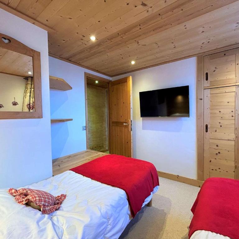 Appartement 4 pièces ski aux pieds, cheminée, piscine, Méribel, 6-8 pers - FR-1-180-177 - Appartement (8 Adultes) - 9