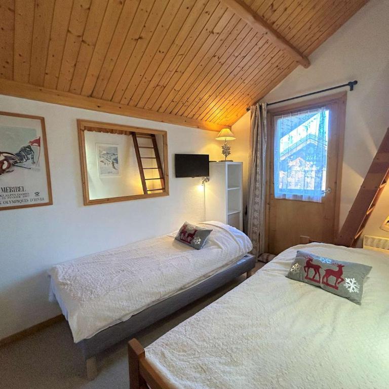 Appartement 4 pièces ski aux pieds, cheminée, piscine, Méribel, 6-8 pers - FR-1-180-177 - Appartement (8 Adultes) - 10
