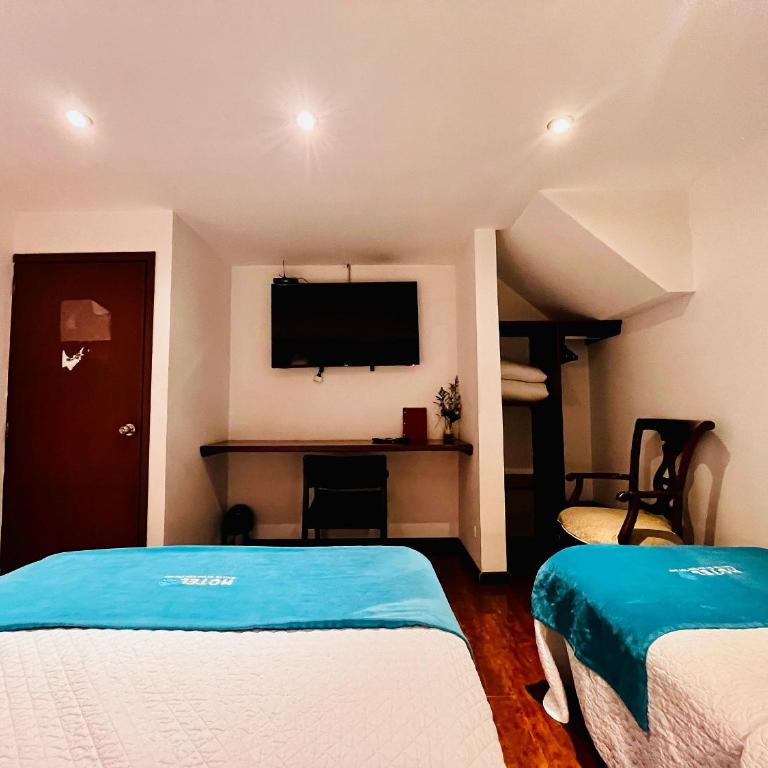 Hotel Santa Cruz Bogotá - Habitación Doble - 2 camas - 11
