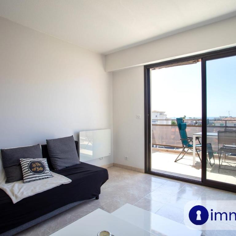 Air-conditioned apartment with park and swimming pool à Cagnes - Apartamento - 11