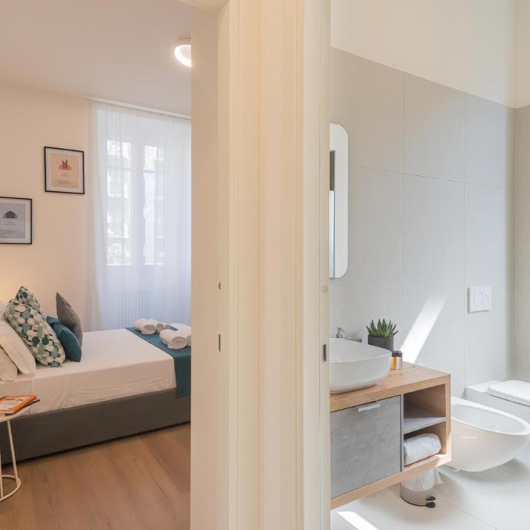 ManaraQuattro - apartament in Como near the center with free parking - Lake Como - Appartamento con 1 Camera da Letto - 13