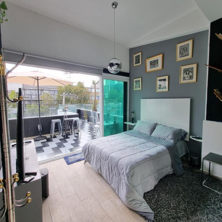 Departamento roma-condesa - One-Bedroom Apartment - 16