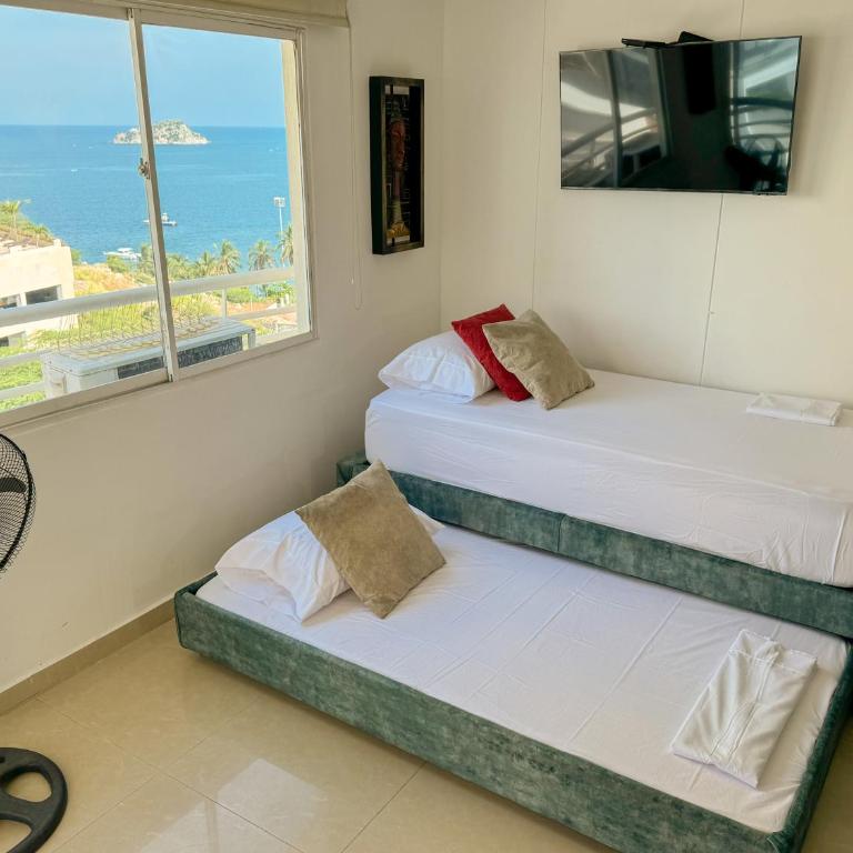 Apartamentos con vista al mar Brisa Marina Rodadero - by Bedviajes - Apartamento de 1 dormitorio - 4