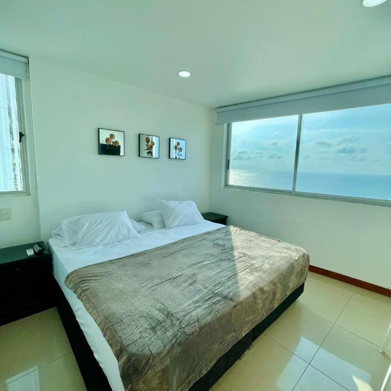 apartamentos con vista al mar Cartagena es mi casa - Apartamento de 2 dormitorios con balcón y vistas al mar - 5