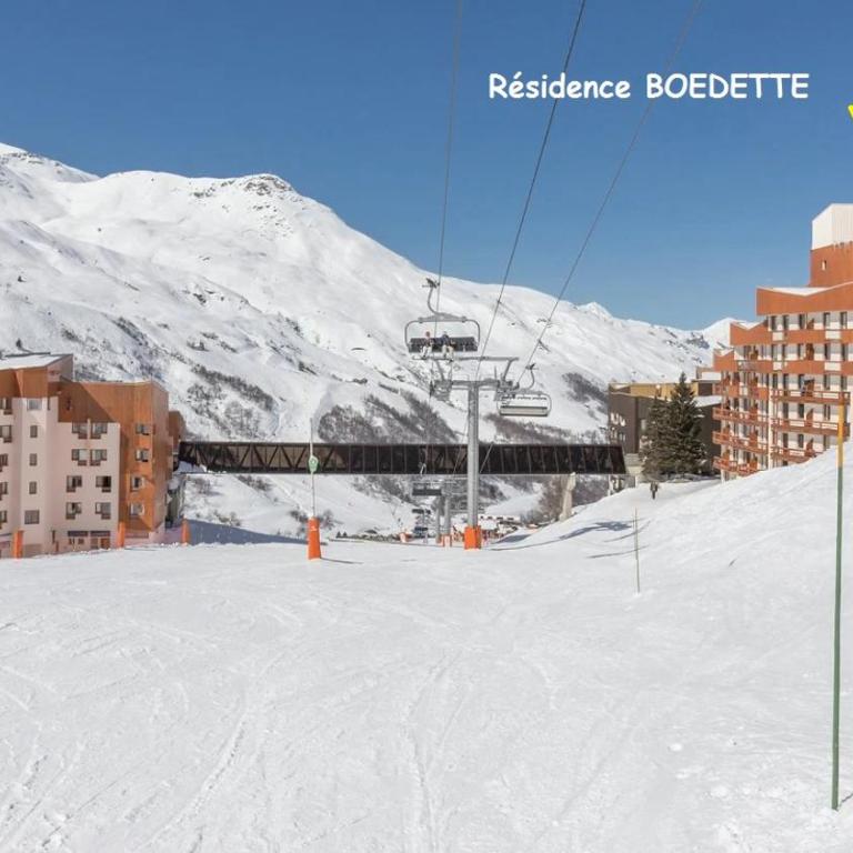 Studio Les Menuires - pied des pistes - Apartamento de 1 dormitorio - 2