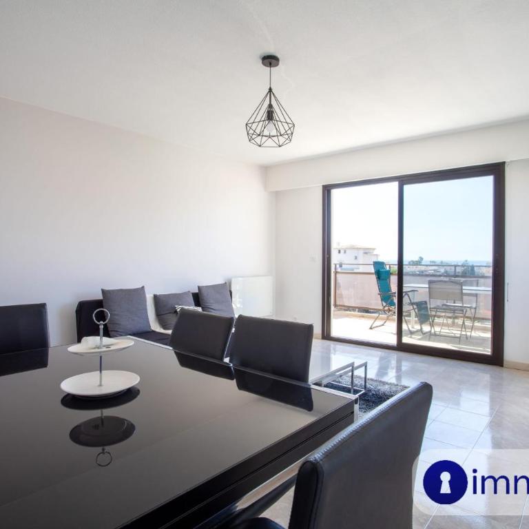 Air-conditioned apartment with park and swimming pool à Cagnes - Apartamento - 6