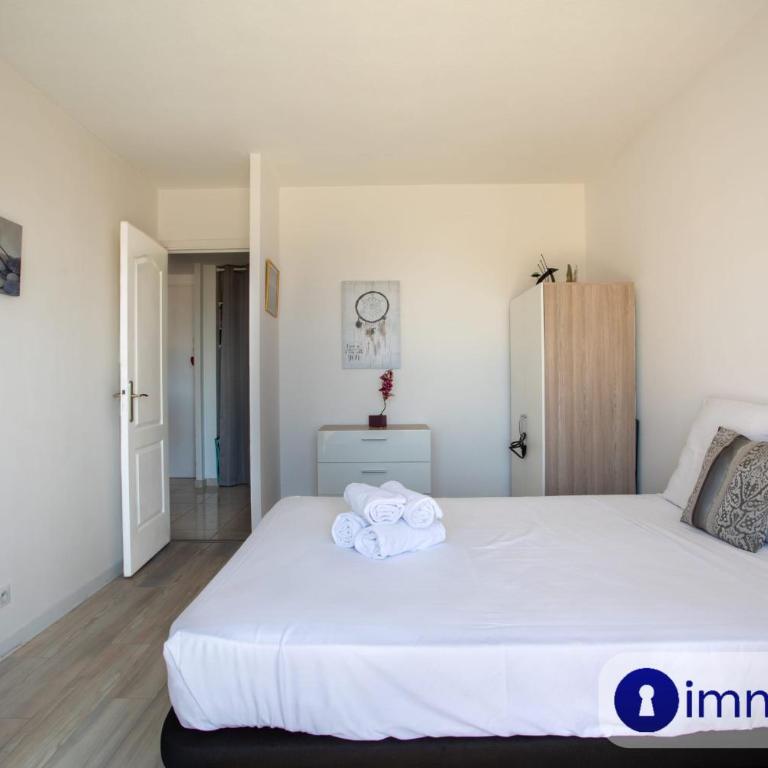 Air-conditioned apartment with park and swimming pool à Cagnes - Apartamento - 36