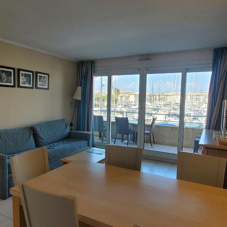 Vue sur Port Frejus pour ce T2-3 Cap Hermes, 6 cou - Apartment mit Meerblick - 11
