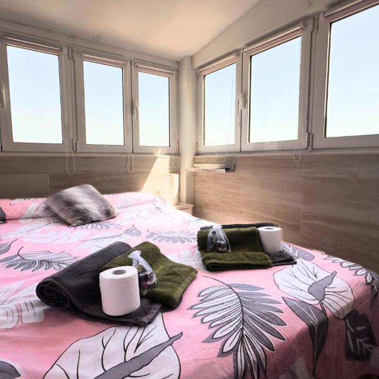 Ático a 50m del mar. Parking Gratis. A/C - Apartamento de 3 dormitorios - 9