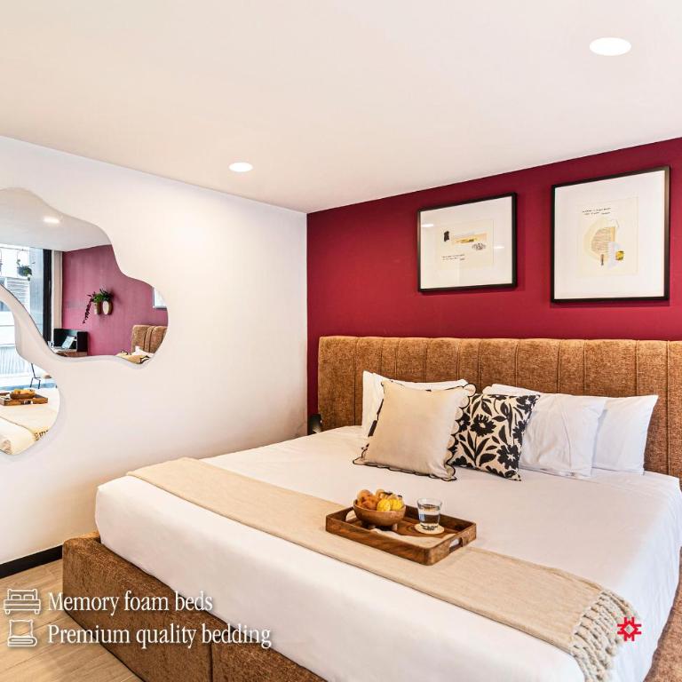 Kukun Socrates Polanco - Apartamento Estudio con cama extragrande y balcón - 14