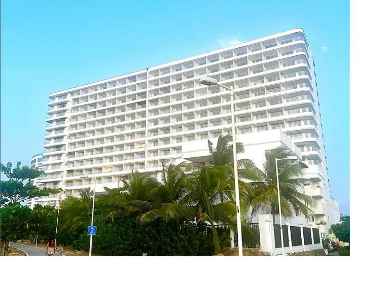 Aparta Suite en Cartagena vista al mar balcon privado Piscina - One-Bedroom Apartment with Sea View and Terrace - 15