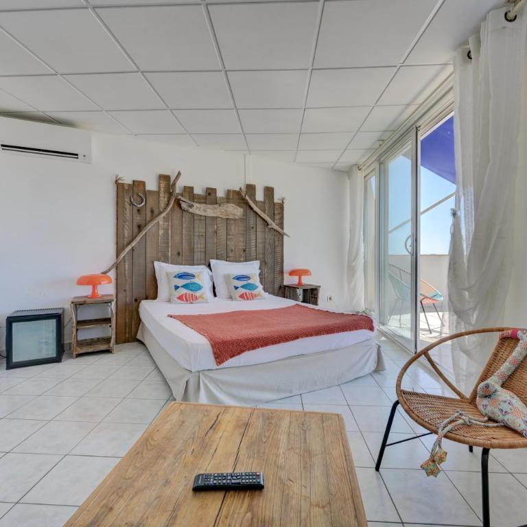 Hotel Camille - Chambre Double avec Balcon - Vue sur Mer - 2