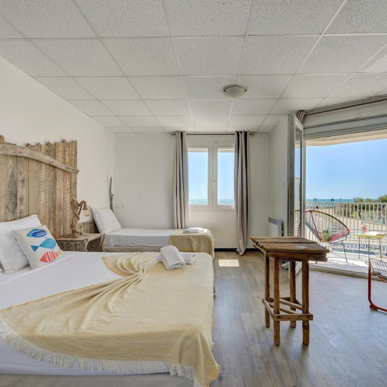 Hotel Camille - Chambre Double avec Balcon - Vue sur Mer - 7
