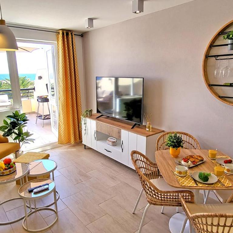 Ferienwohnung Sol, Morro Jable, Meerblick, Klimaanlage, Pool - Apartamento de 1 dormitorio - 1