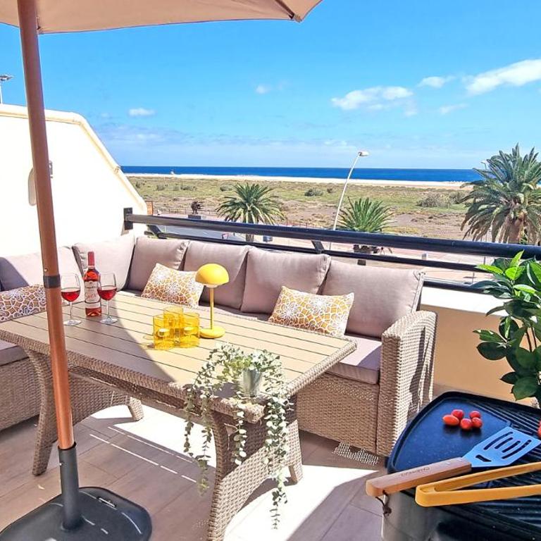 Ferienwohnung Sol, Morro Jable, Meerblick, Klimaanlage, Pool - Apartamento de 1 dormitorio - 7