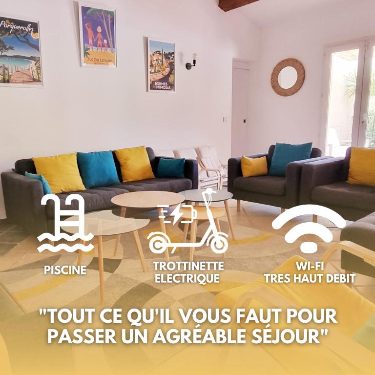 Villa Familiale Surequipée 16p Piscine Babyfoot Billard Boulodrome - Six-Bedroom House - 74
