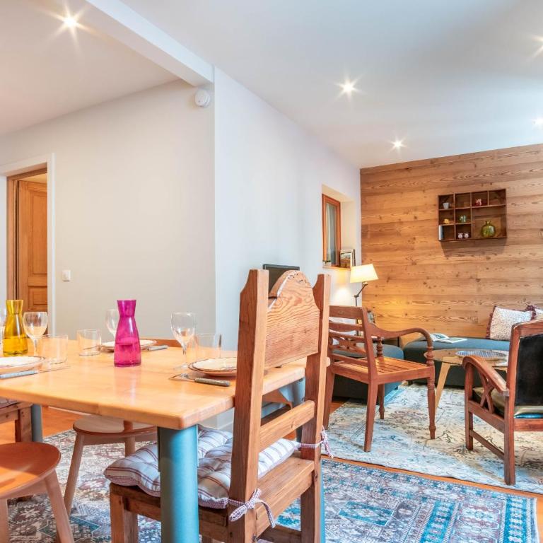 Le Rocher - Chamonix Hypercentre - Refait à Neuf - Apartamento con vistas a la ciudad - 7
