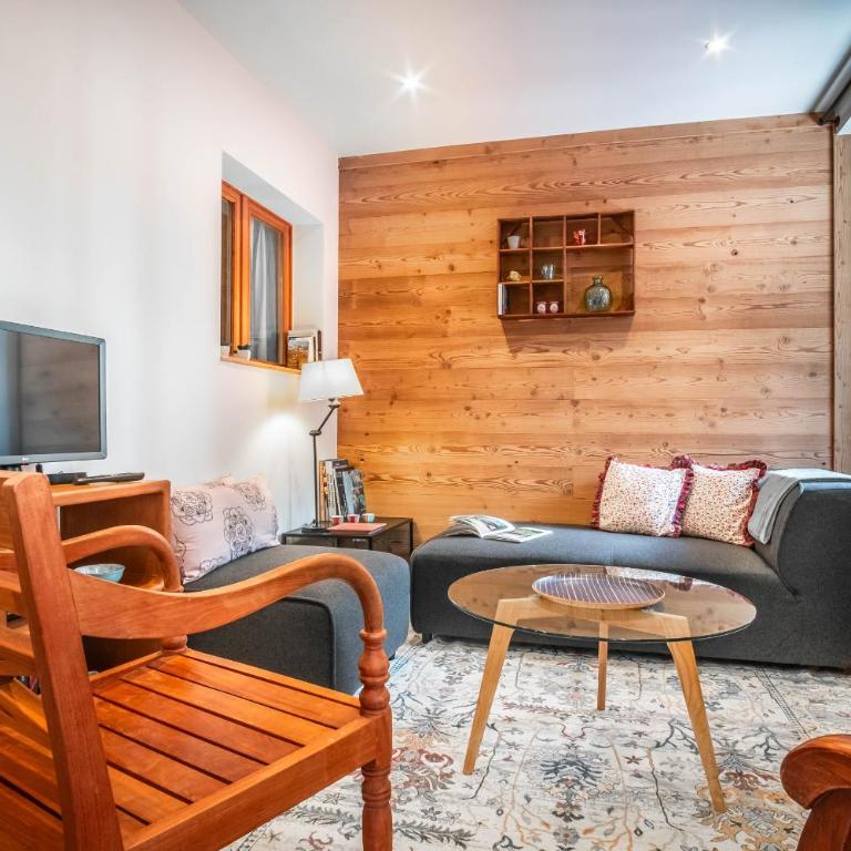 Le Rocher - Chamonix Hypercentre - Refait à Neuf - Apartamento con vistas a la ciudad - 14