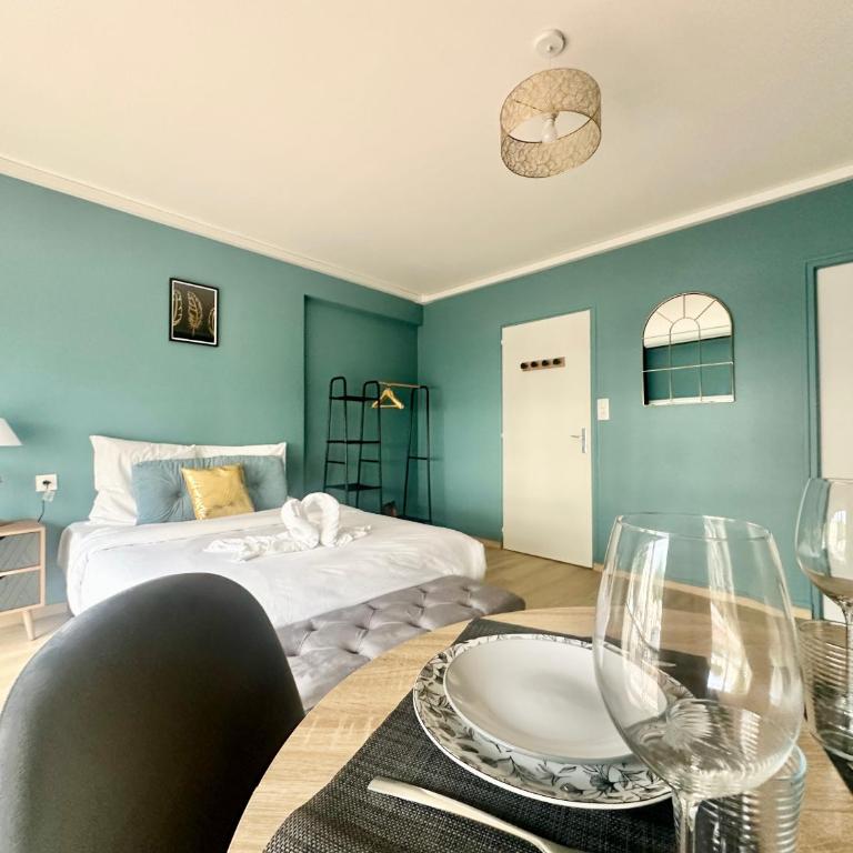 Le Palmier Doré, central et élégant - Appartement 1 Chambre - 5