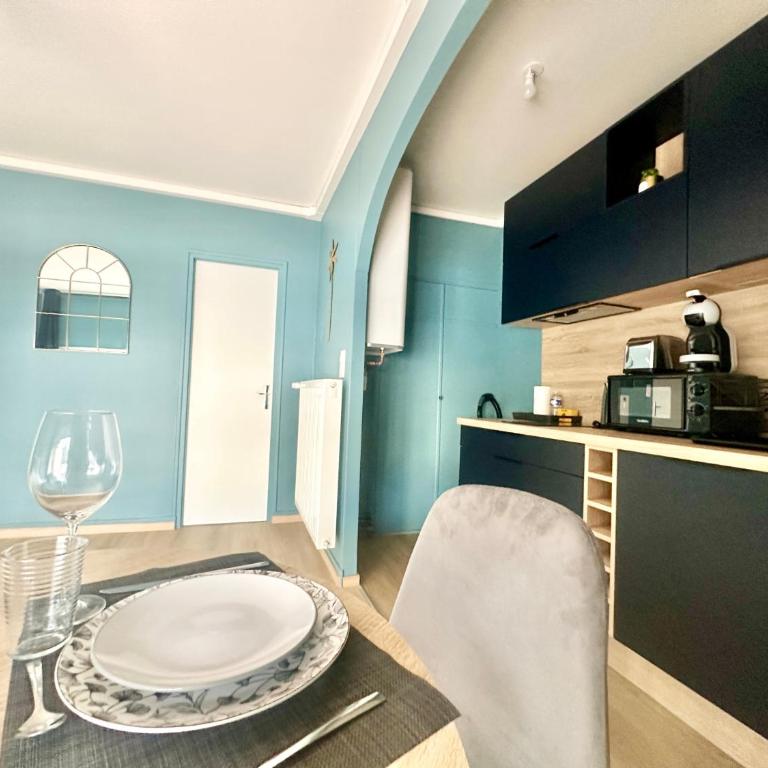 Le Palmier Doré, central et élégant - Appartement 1 Chambre - 4