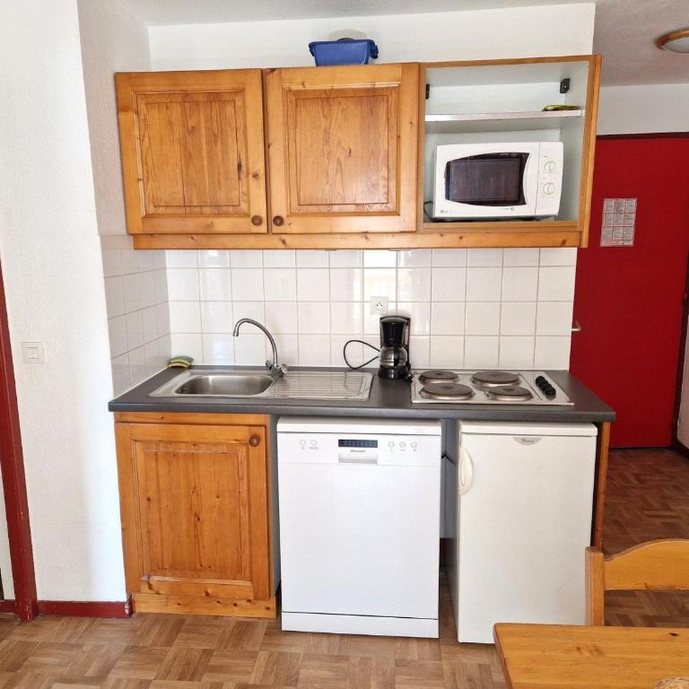 Charmant 3 pièces pour 6 pers. avec balcon, proche télésiège et centre, Modane - FR-1-265-212 - Appartement (6 Adultes) - 7
