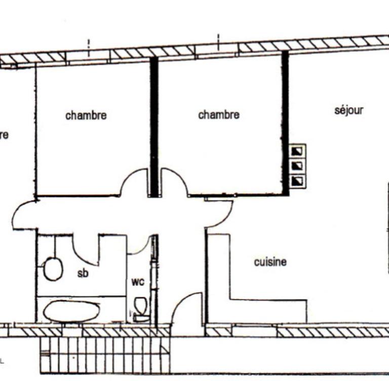 Appartement 85m² confortable pour 6 pers à St Martin de Belleville - FR-1-452-382 - Appartement 3 Chambres - 3