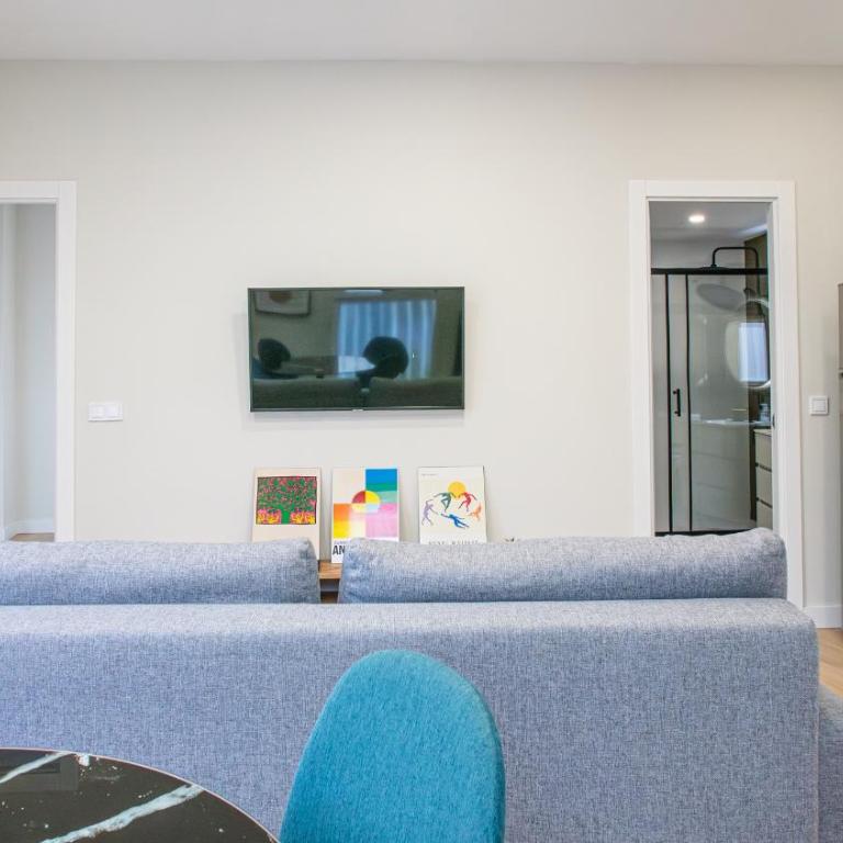 Madrid Confort urbano 1 dormitorio AC WIFI Cocina - One-Bedroom Apartment - 8