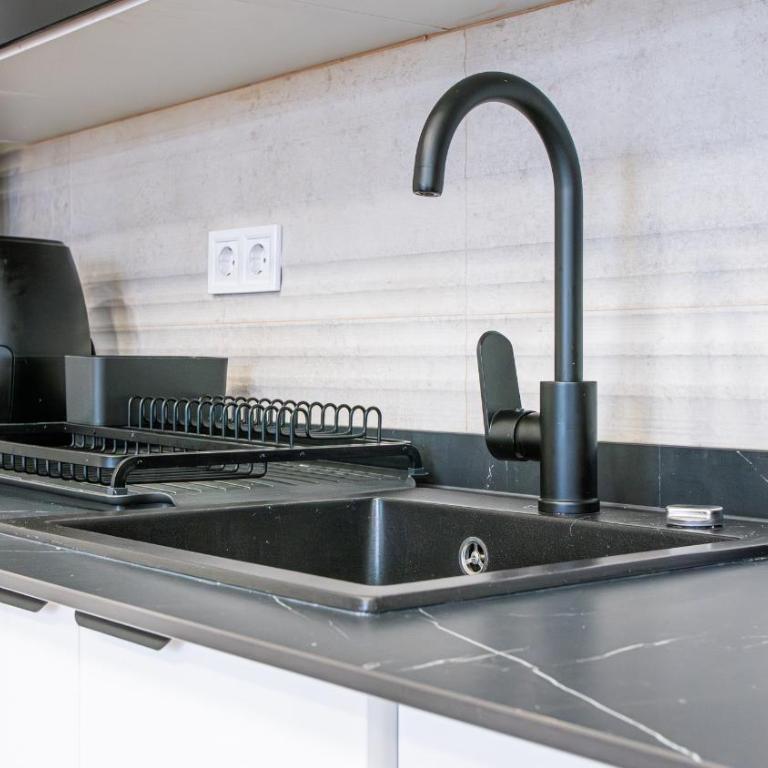 Madrid Confort urbano 1 dormitorio AC WIFI Cocina - One-Bedroom Apartment - 13