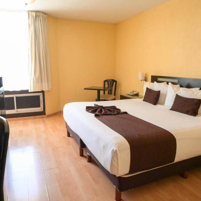 Hotel Santa Irene Guadalajara - Habitación con cama extragrande. - 3