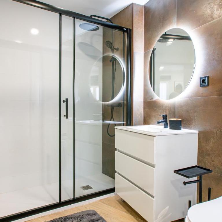 Madrid Confort urbano 1 dormitorio AC WIFI Cocina - One-Bedroom Apartment - 23