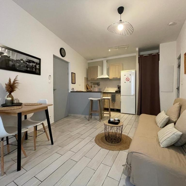 Joli appartement hypercentre T2, classé meublé de tourisme 3 avec parking gratuit - Appartement 1 Chambre - 4