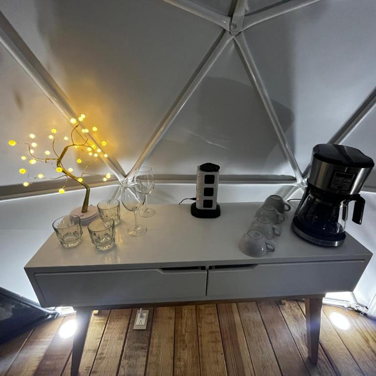 Cabaña Mazamitla Glamping de Altura - Habitación Doble con vistas a la montaña - 1