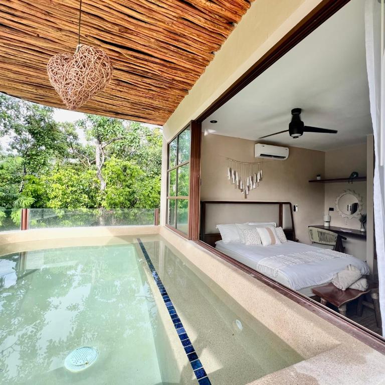 Casa Mica Tulum- Jungle View Oasis Near Beach - One-Bedroom Apartment - 37