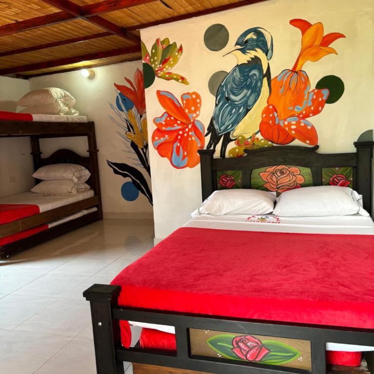 Finca Vacacional Guanani - Habitación Familiar con baño - 1