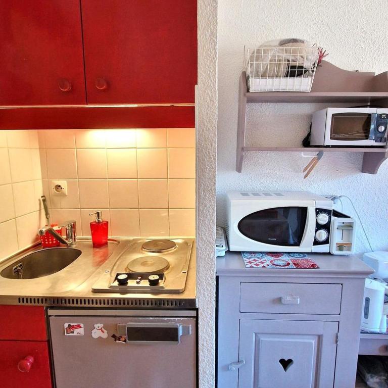 Charmant studio 2-3 pers avec balcon à Valfréjus - FR-1-265-214 - Studio - 13