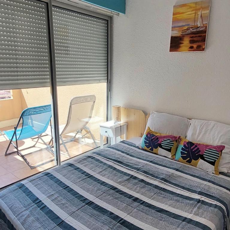 Argelès 50 m plage, vue mer - Appartement 2 Chambres - 5