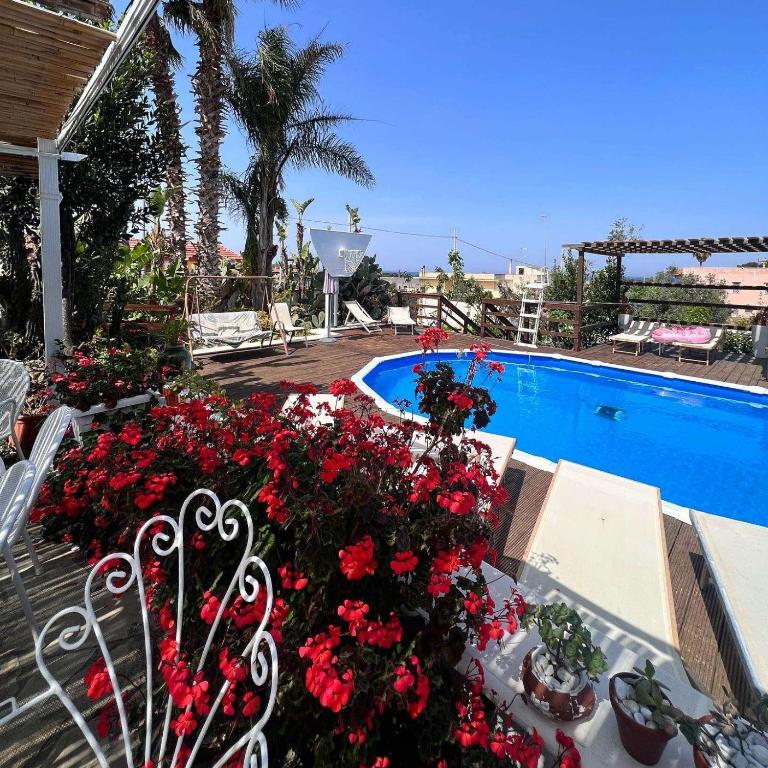 Villa Casa Vacanze Fiore - Appartamento con 2 Camere da Letto, Terrazza Privata e Vista Mare - 22