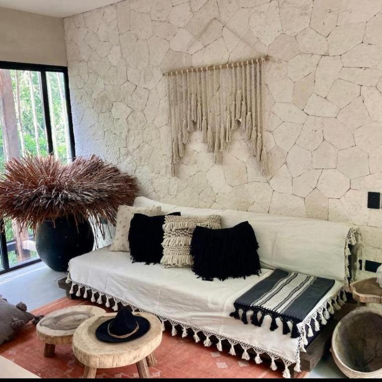 Tulum Boho beautiful Apt special fee for Bardo daypass - Apartamento de 1 dormitorio - 43