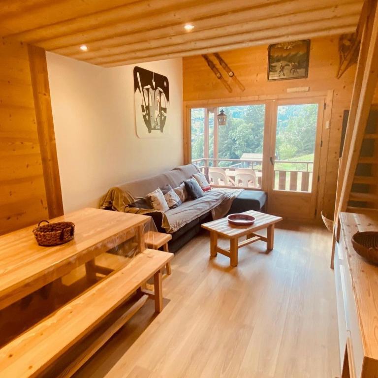 Appartement rénové avec balcon et garage à La Clusaz - FR-1-459-231 - Appartement 3 Chambres - 3