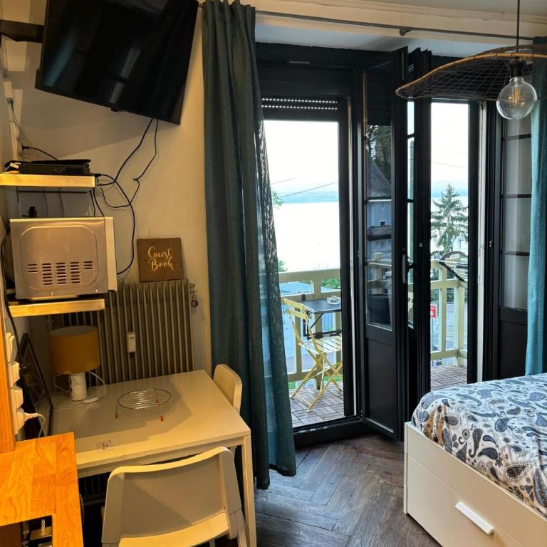 Petit Studio hyper centre vue lac thonon-o-phil-de-l-eau - Appartement 1 Chambre - 13