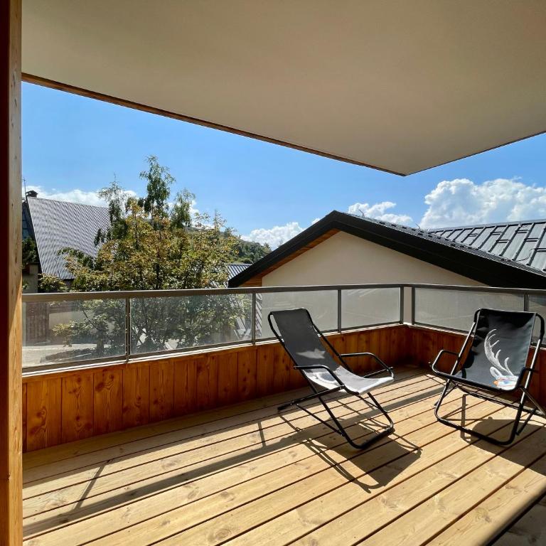 Homency - Résidence Fermes de l'Alpe A102 - Superior Apartment mit Balkon - 20