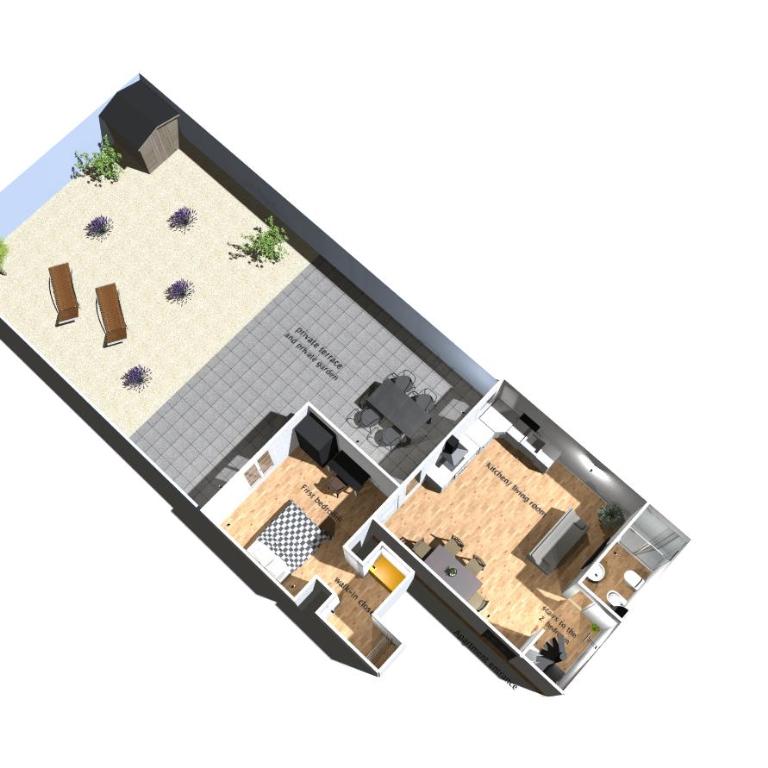 100 sqm terrace, close to the old town & shopping area & harbour - Appartamento con 2 Camere da Letto - 31