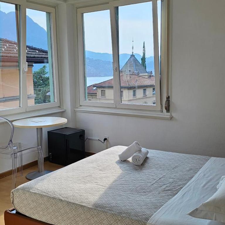 Hotel Locanda Castagnola - Camera Matrimoniale con Vista Lago - 4