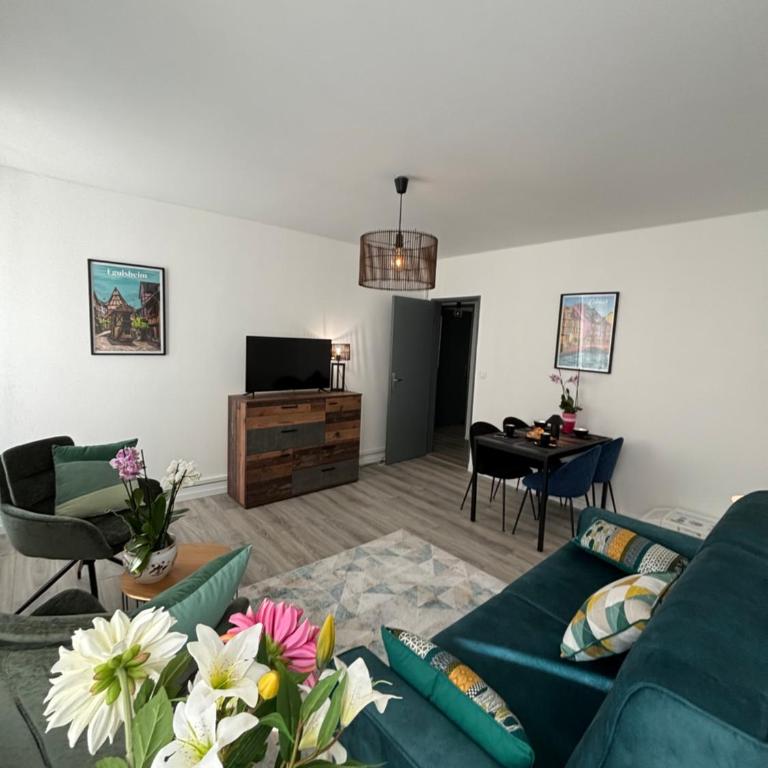 L Alsacienne F2 centre ville - Apartment mit 1 Schlafzimmer - 1