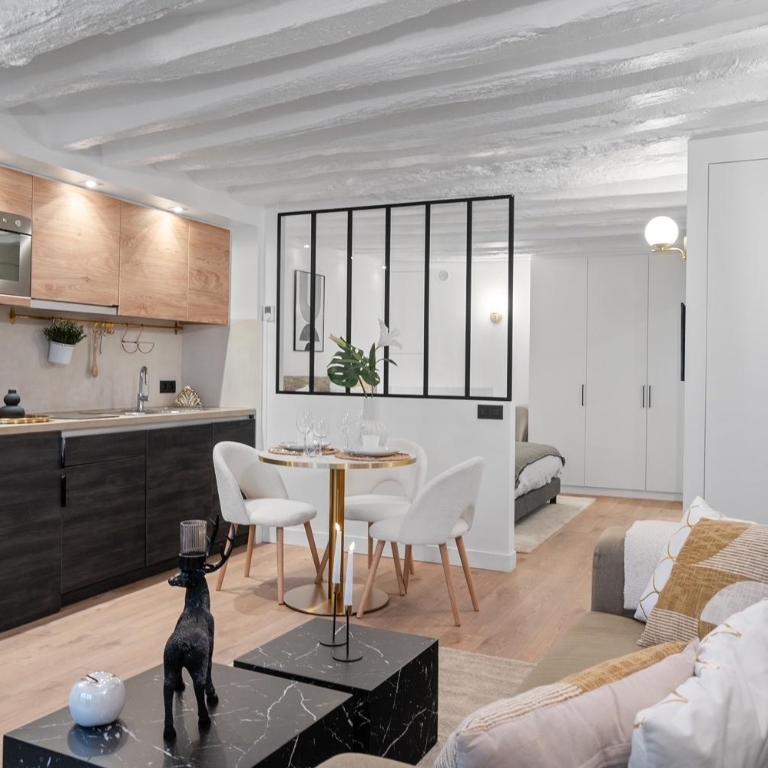 Paris Central Gem 9 Min Walk to Notre-Dame and Louvre - Appartamento Deluxe con 1 Camera da Letto - 19