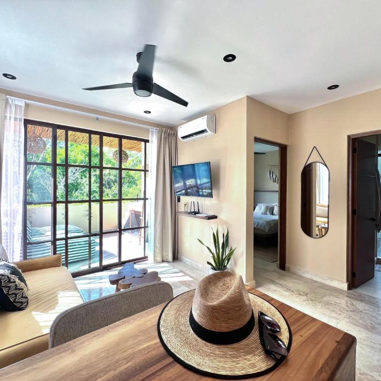 Casa Mica Tulum- Jungle View Oasis Near Beach - One-Bedroom Apartment - 25