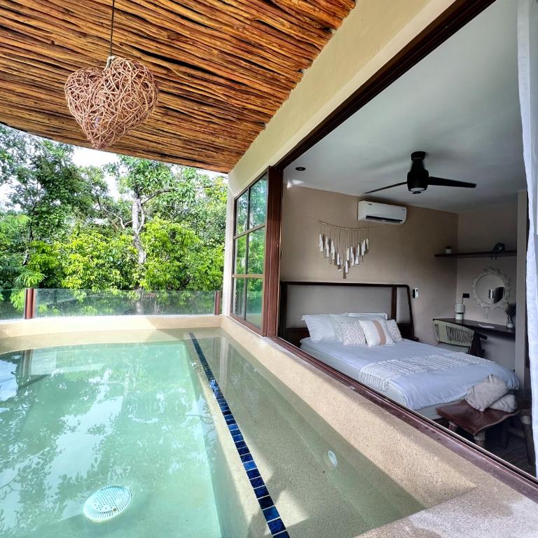 Casa Mica Tulum- Jungle View Oasis Near Beach - One-Bedroom Apartment - 3