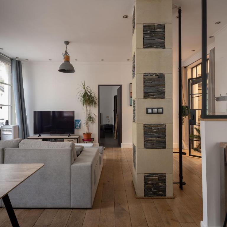 Appartement spacieux au cœur d'Angers étage 1 - 6 personnes - Appartement 2 Chambres Deluxe - 9